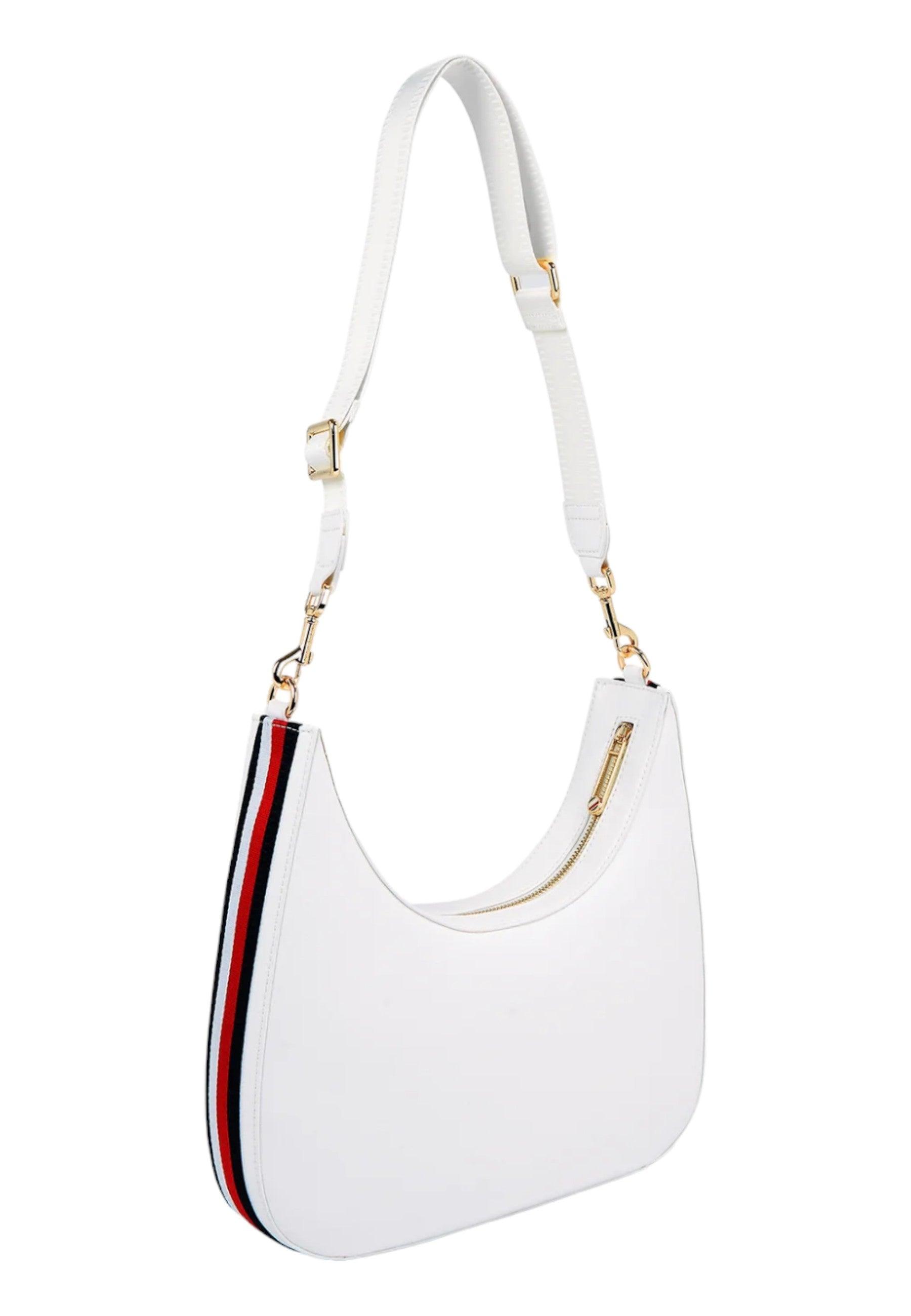 TOMMY HILFIGER Borsa Donna White AW0AW16088 - Sandrini Calzature e Abbigliamento