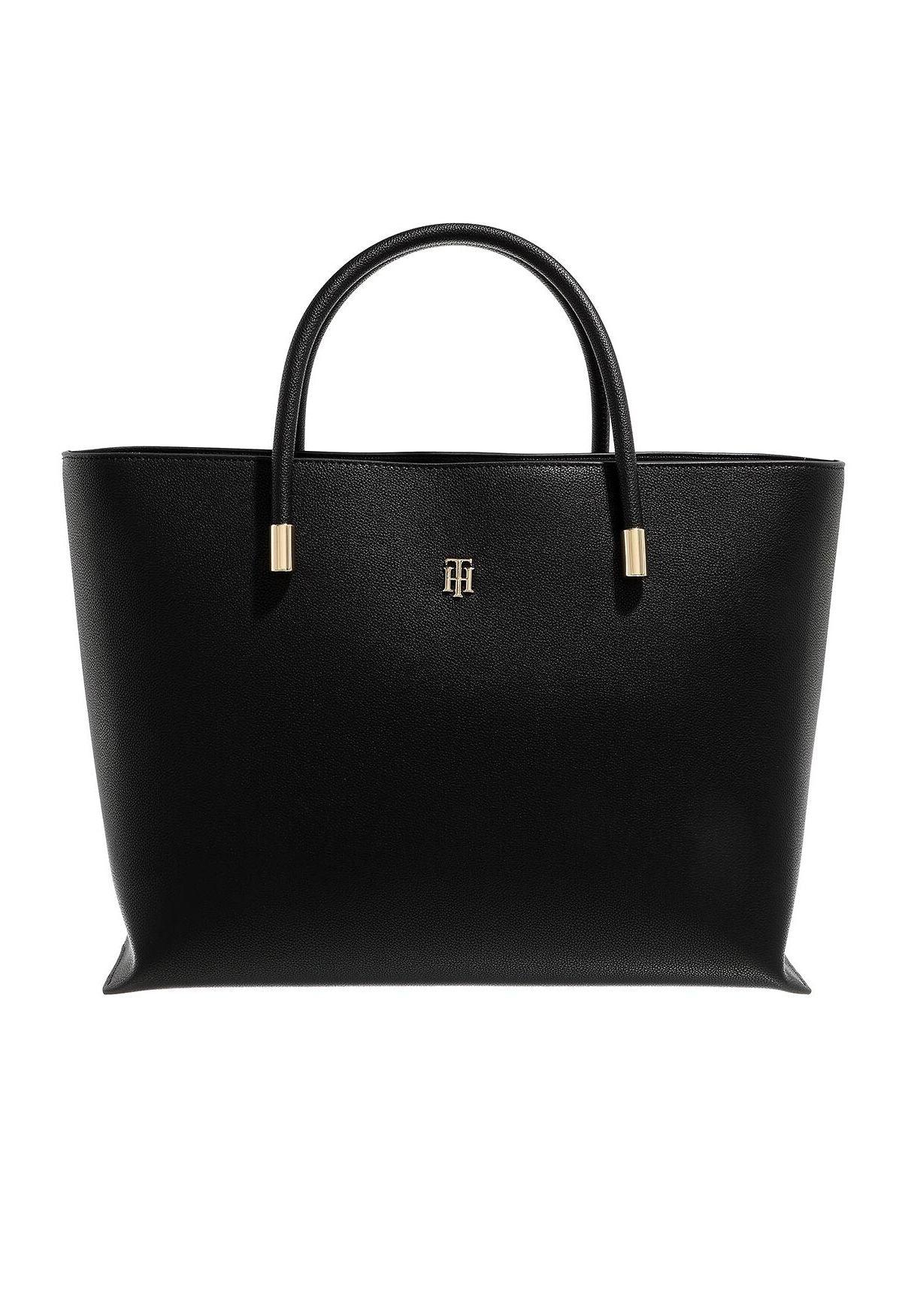 TOMMY HILFIGER Borsa New Casual Black AW0AW13183 - Sandrini Calzature e Abbigliamento
