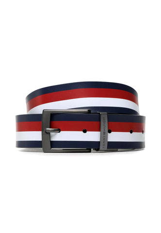 TOMMY HILFIGER Cintura Reversibile Uomo Navy AM0AM10844 - Sandrini Calzature e Abbigliamento