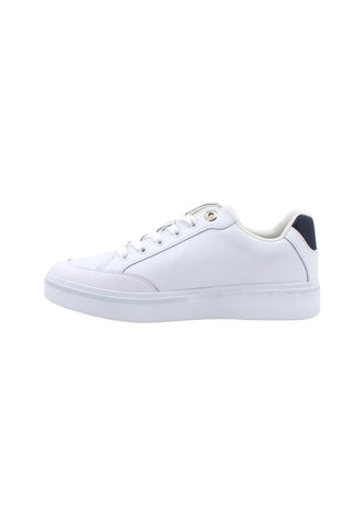 TOMMY HILFIGER Court Sneaker Donna White FW0FW07106 - Sandrini Calzature e Abbigliamento