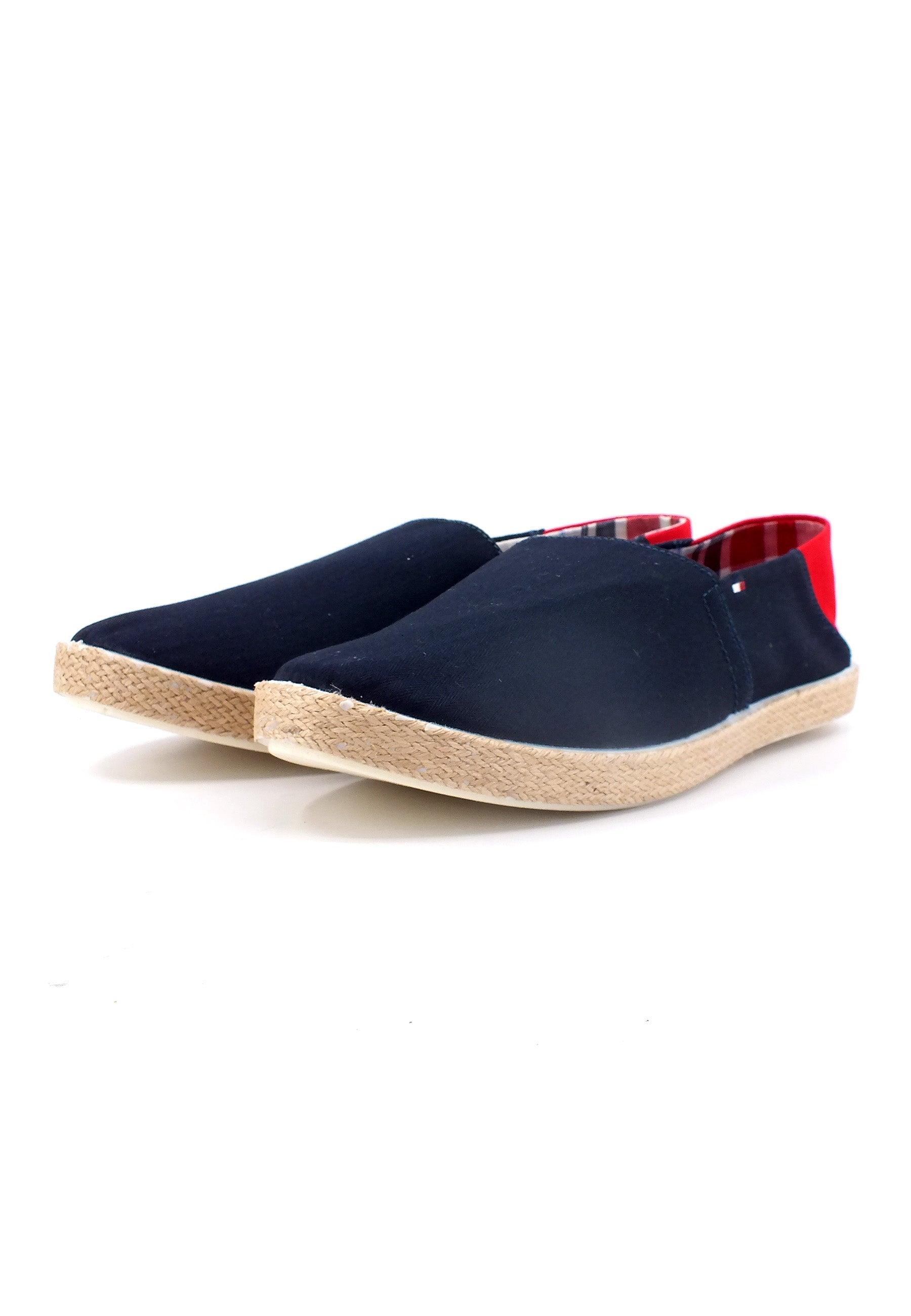 TOMMY HILFIGER Easy Summer Espadrillas Uomo Midnight FM0FM00569 - Sandrini Calzature e Abbigliamento