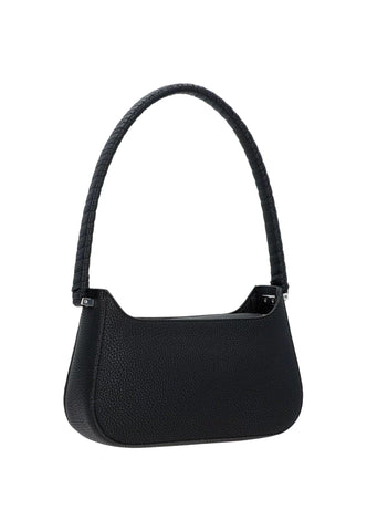 TOMMY HILFIGER Emblem Borsa Shoulder Black AW0AW14878 - Sandrini Calzature e Abbigliamento