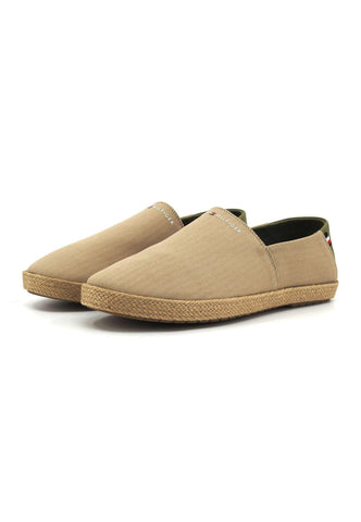 TOMMY HILFIGER Espadrillas Uomo Beige FM0FM04981 - Sandrini Calzature e Abbigliamento