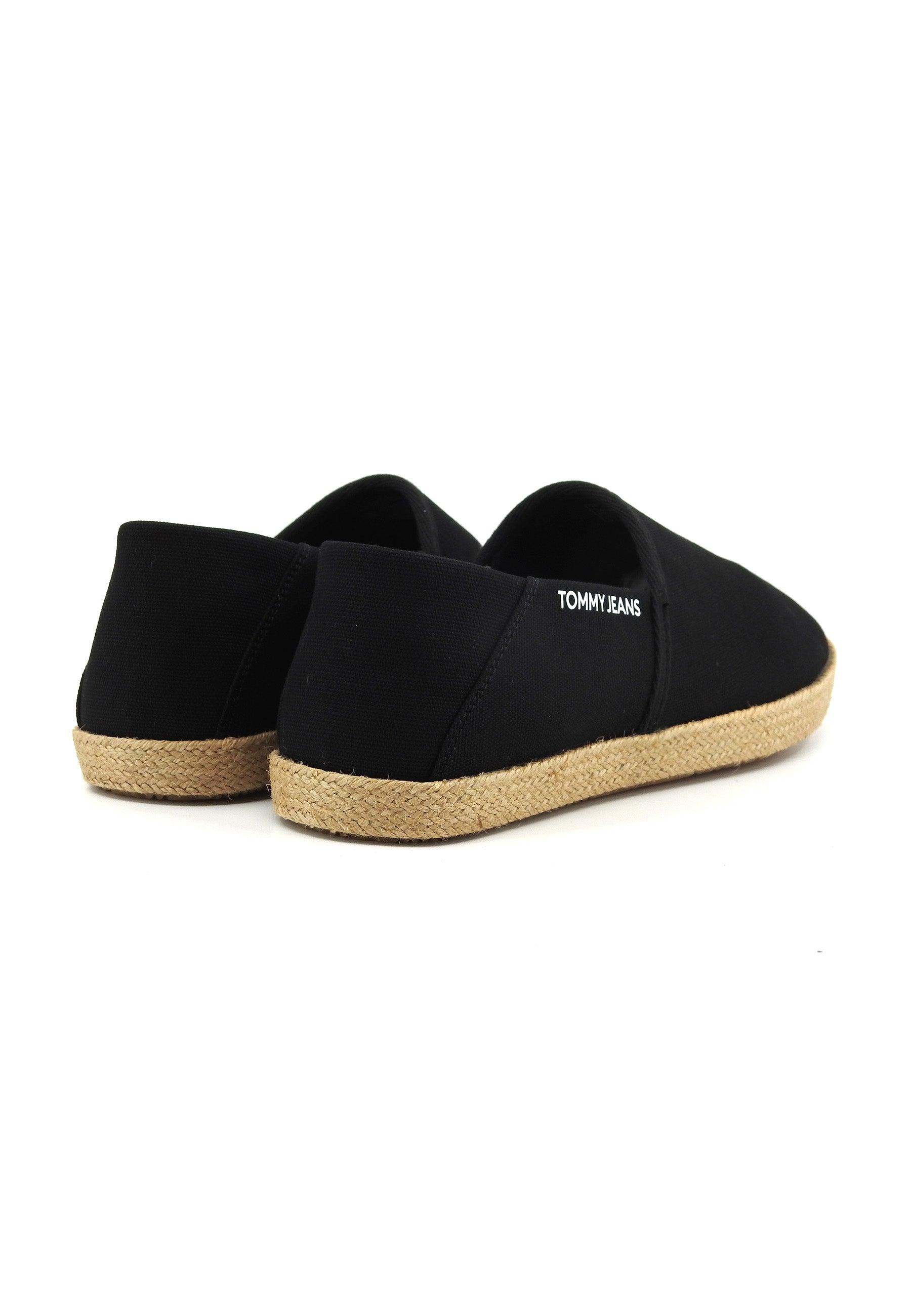 TOMMY HILFIGER Espadrillas Uomo Black EM0EM01386 - Sandrini Calzature e Abbigliamento