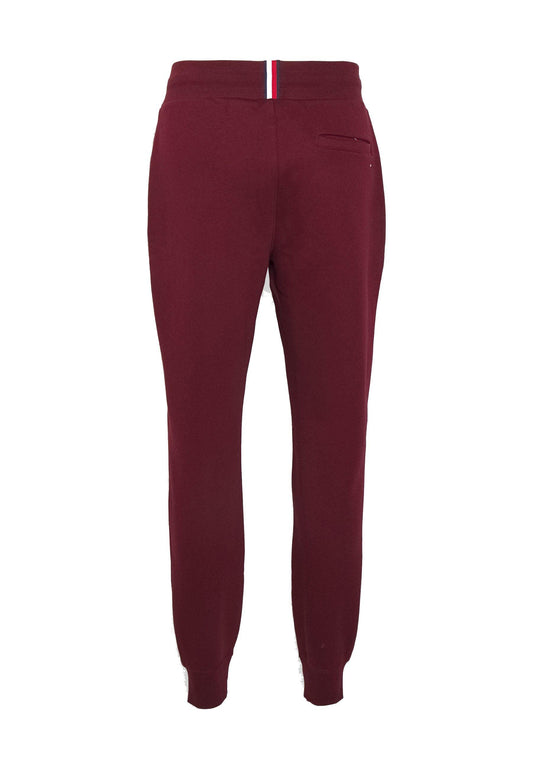 TOMMY HILFIGER Essential Monogram Sweat Pantalone Lungo Deep Rouge MW0MW28208 - Sandrini Calzature e Abbigliamento