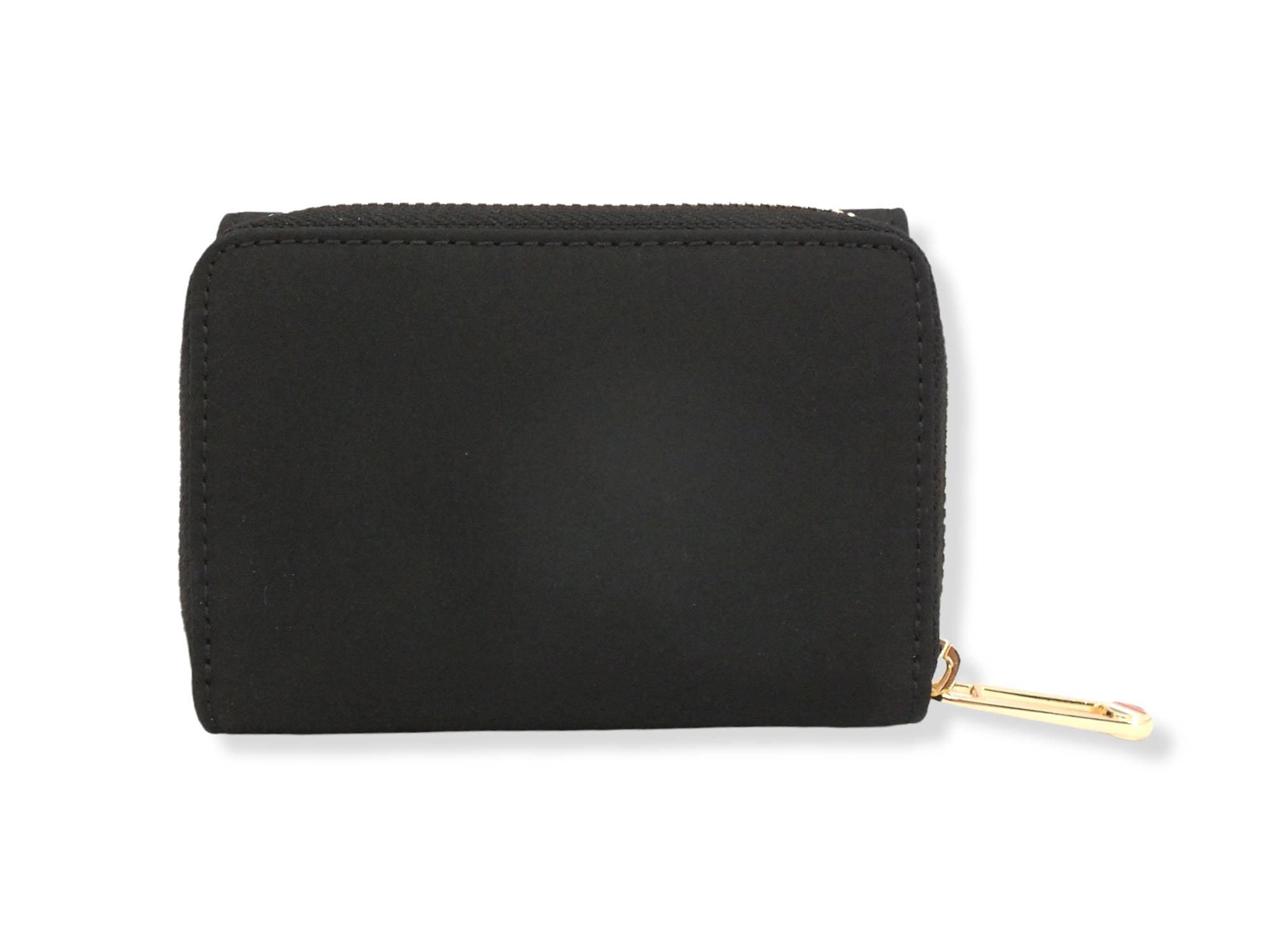 TOMMY HILFIGER My Tommy Med Wallet Portafoglio Donna Black AW0AW12401 - Sandrini Calzature e Abbigliamento