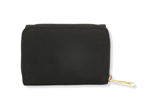 TOMMY HILFIGER My Tommy Med Wallet Portafoglio Donna Black AW0AW12401 - Sandrini Calzature e Abbigliamento