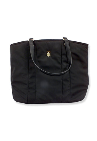 TOMMY HILFIGER My Tommy Tote Borsa Large Donna Black AW0AW11998 - Sandrini Calzature e Abbigliamento