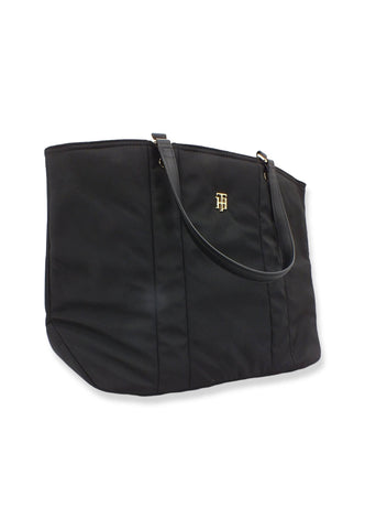 TOMMY HILFIGER My Tommy Tote Borsa Large Donna Black AW0AW11998 - Sandrini Calzature e Abbigliamento