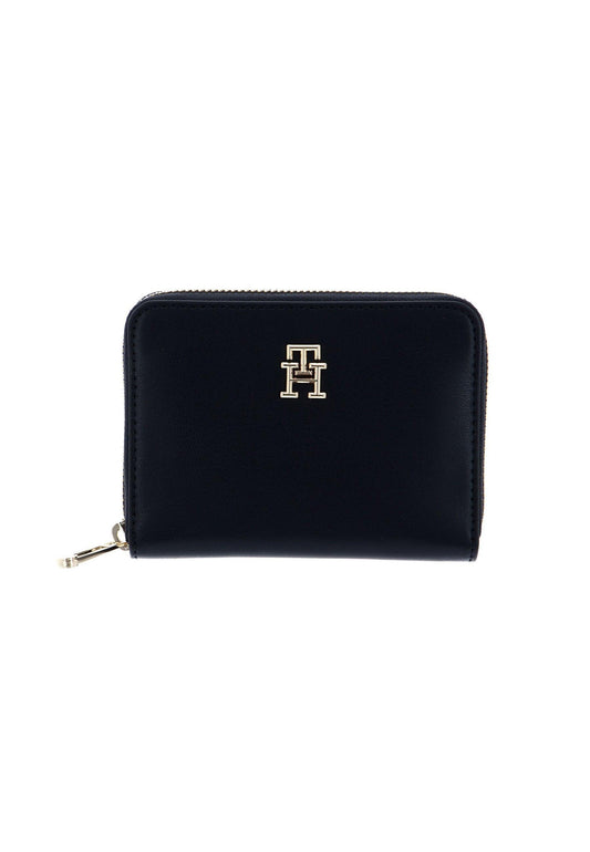 TOMMY HILFIGER Portafoglio Donna Space Blue AW0AW15088 - Sandrini Calzature e Abbigliamento