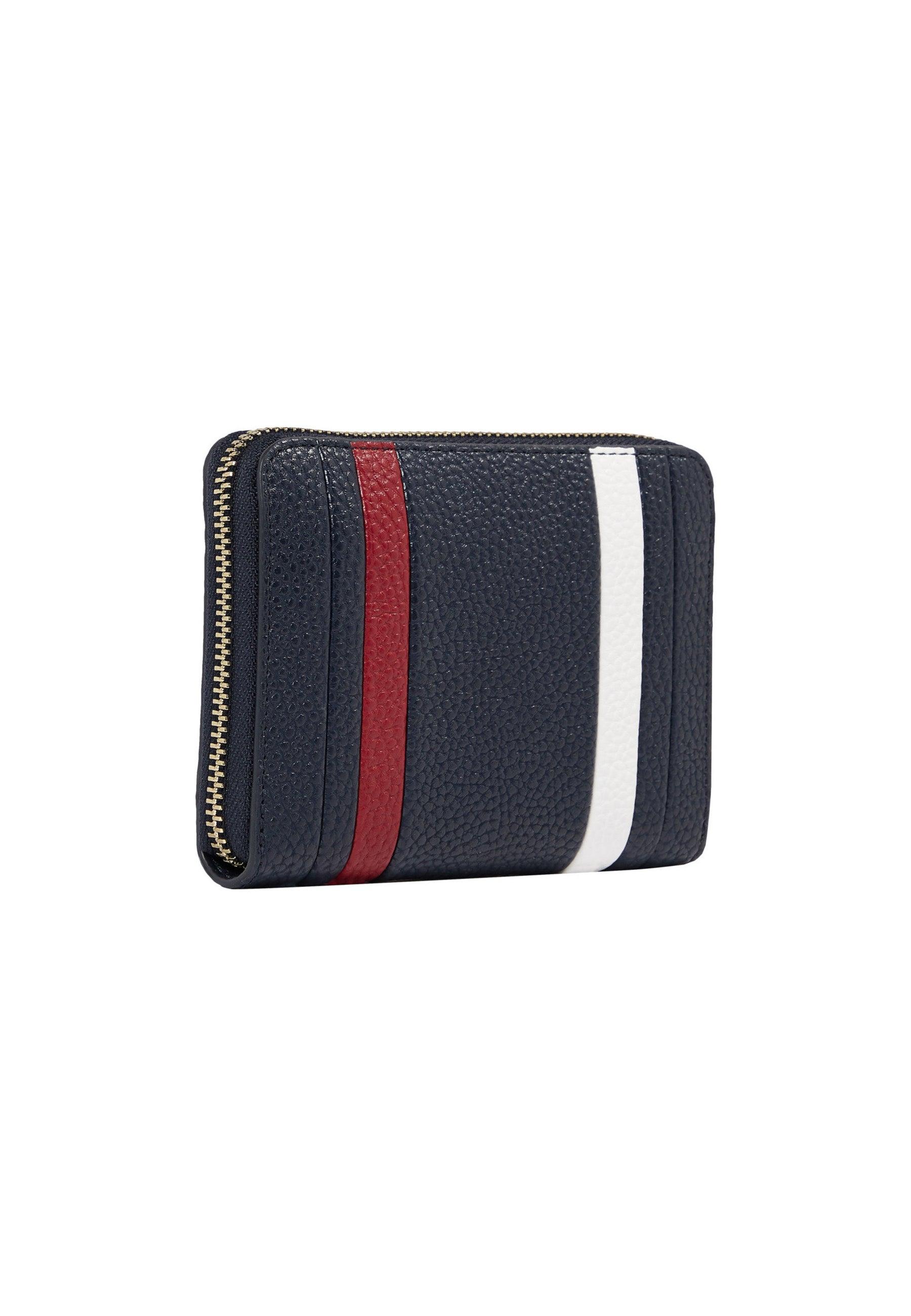 TOMMY HILFIGER Portafoglio Donna Space Blue AW0AW15118 - Sandrini Calzature e Abbigliamento