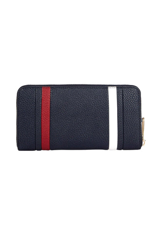 TOMMY HILFIGER Portafoglio Large Donna Space Blue AW0AW15119 - Sandrini Calzature e Abbigliamento