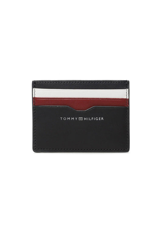 TOMMY HILFIGER Portafoglio Portacarte Uomo Space Blue AM0AM11753 - Sandrini Calzature e Abbigliamento