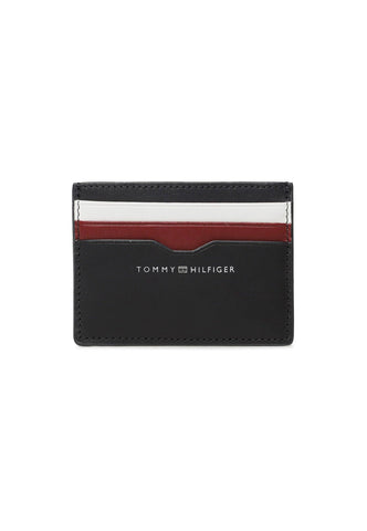 TOMMY HILFIGER Portafoglio Portacarte Uomo Space Blue AM0AM11753 - Sandrini Calzature e Abbigliamento