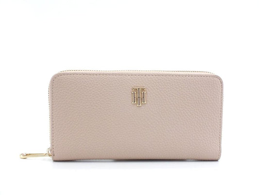 TOMMY HILFIGER Portafoglio Zip Around Large Natural AW0AW011116 - Sandrini Calzature e Abbigliamento