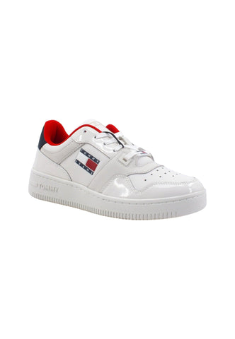 TOMMY HILFIGER Sneaker Donna White Corporate EN0EN02206 - Sandrini Calzature e Abbigliamento