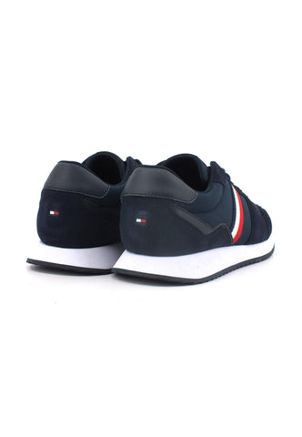 TOMMY HILFIGER Sneaker Evo Mix Uomo Desert Sky FM0FM04886 - Sandrini Calzature e Abbigliamento