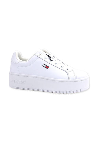 TOMMY HilFIGER Sneaker Ox Donna White EN0EN02043 - Sandrini Calzature e Abbigliamento