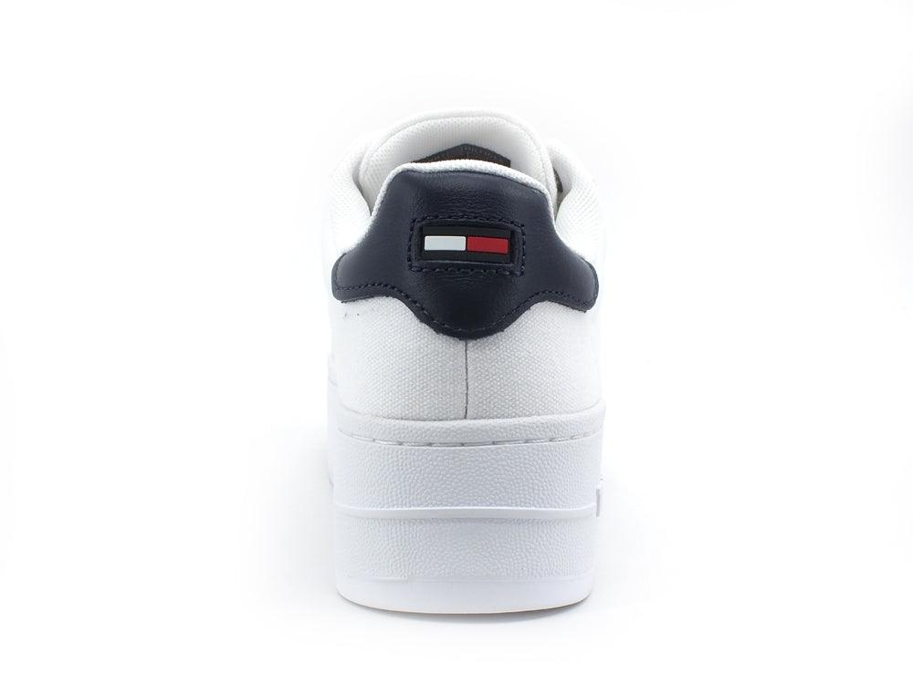 TOMMY HILFIGER Sneaker Platform Logo White EN0EN01358 - Sandrini Calzature e Abbigliamento