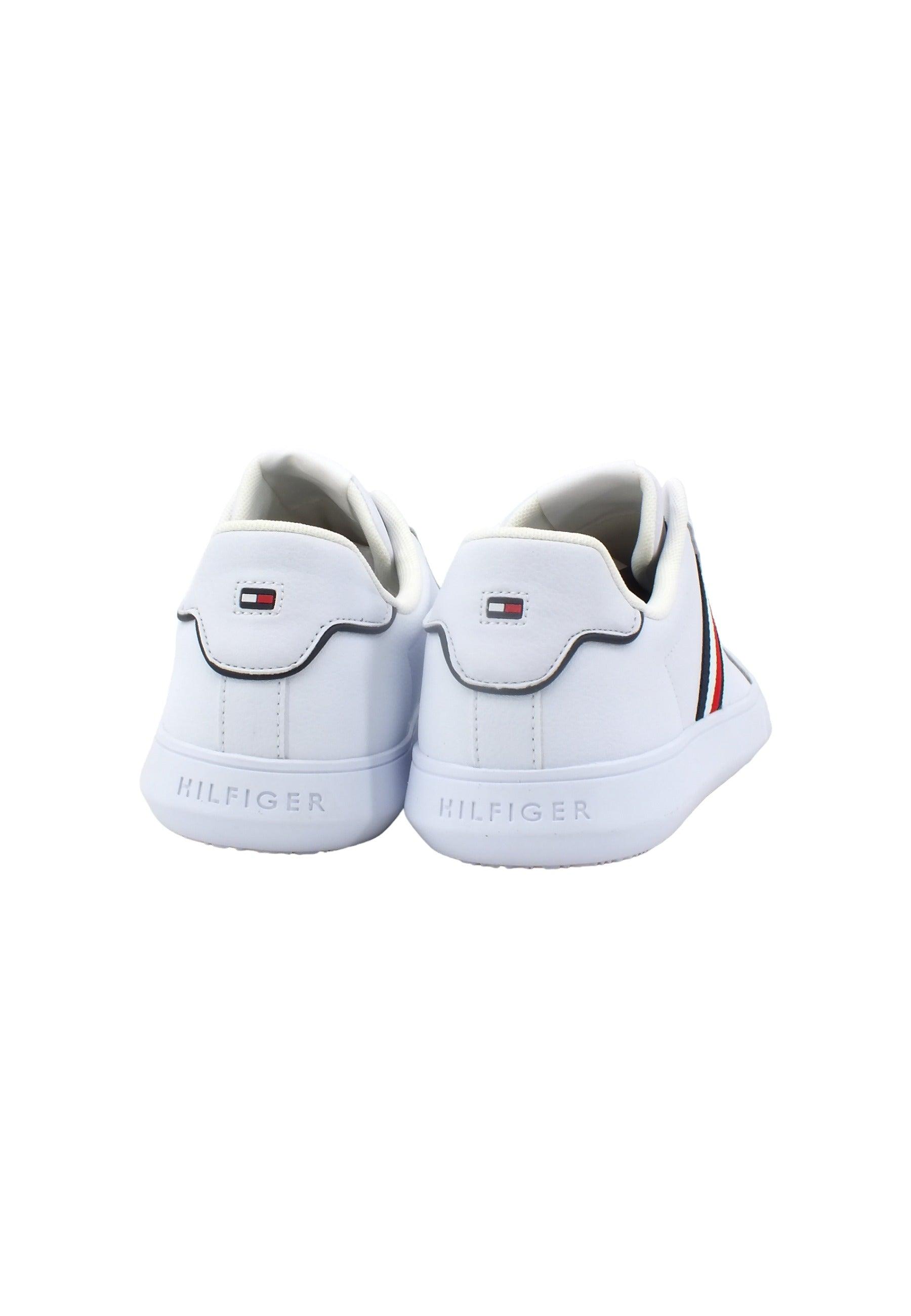 TOMMY HILFIGER Sneaker Uomo White FM0FM04732 - Sandrini Calzature e Abbigliamento