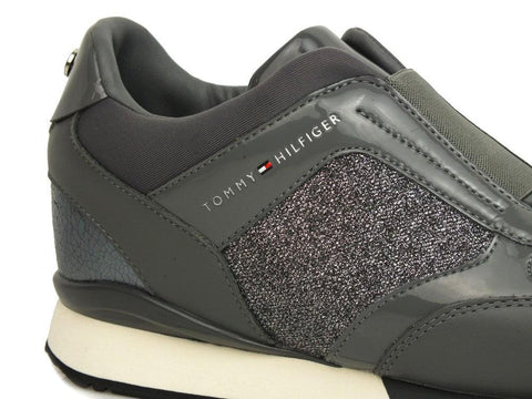 TOMMY HILFIGER Sneakers Steel Grey FW0FW03553 - Sandrini Calzature e Abbigliamento