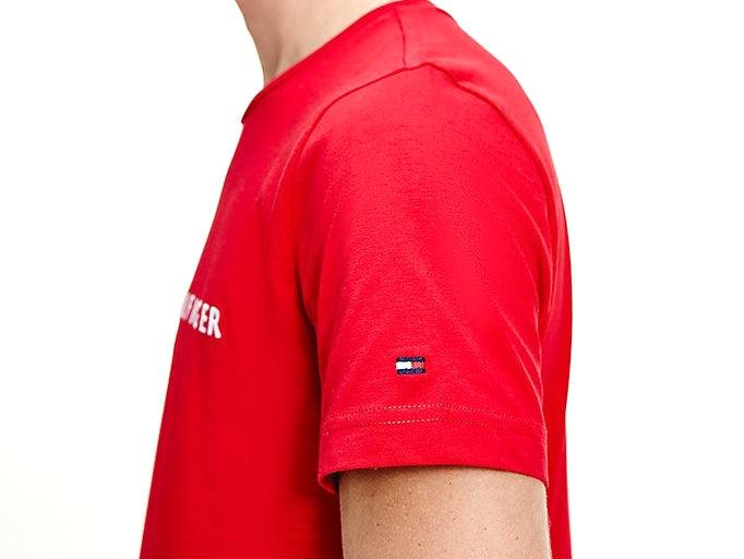 TOMMY HILFIGER T-Shirt Logo Tee Maglia Uomo Primary Red MW0MW11797 - Sandrini Calzature e Abbigliamento