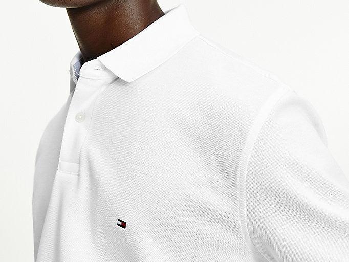 TOMMY HILFIGER T-Shirt Polo 1985 Regular White MW0MW17770 - Sandrini Calzature e Abbigliamento