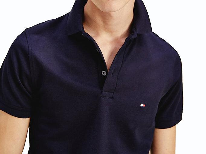 TOMMY HILFIGER T-Shirt Polo 1985 Slim Desert Sky Blue MW0MW17771 - Sandrini Calzature e Abbigliamento