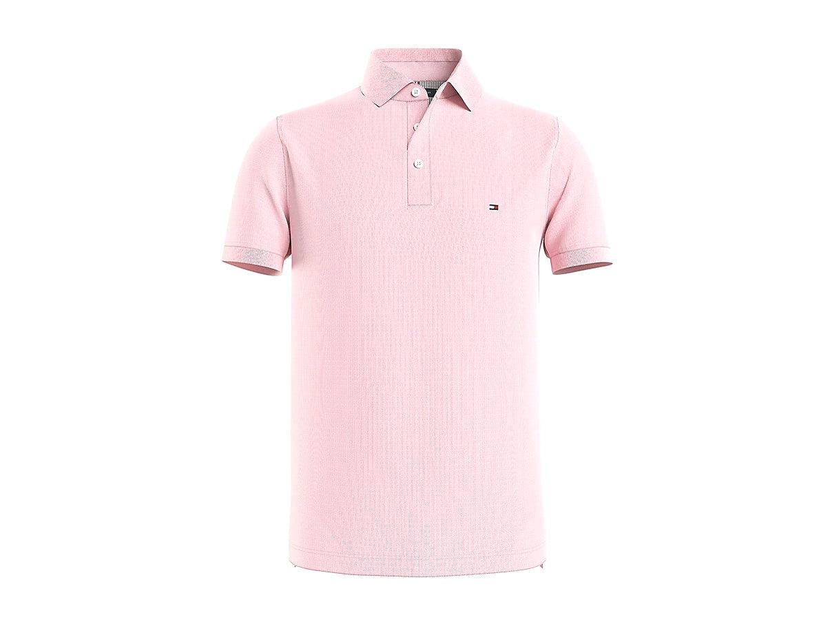 TOMMY HILFIGER T-Shirt Polo 1985 Slim Glacier Pink MW0MW17771 - Sandrini Calzature e Abbigliamento
