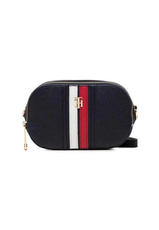 TOMMY HILFIGER Th Element Borsa Donna Navy AW0AW13178 - Sandrini Calzature e Abbigliamento