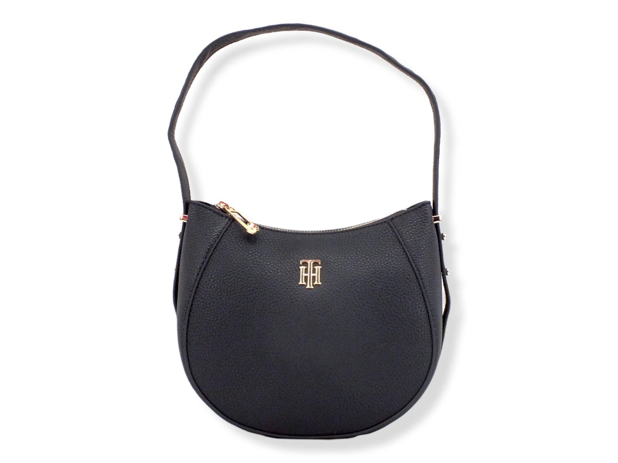 TOMMY HILFIGER The Element Hobo Corp Borsa Tracolla Blu Navy AW0AW12006 - Sandrini Calzature e Abbigliamento