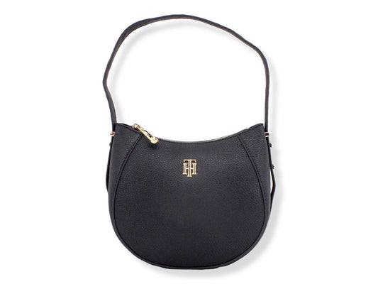 TOMMY HILFIGER The Element Hobo Corp Borsa Tracolla Blu Navy AW0AW12006 - Sandrini Calzature e Abbigliamento