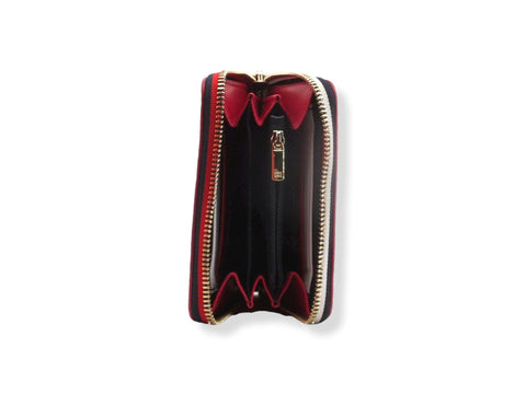 TOMMY HILFIGER The Element Portafoglio Donna Bordeaux AW0AW12021 - Sandrini Calzature e Abbigliamento