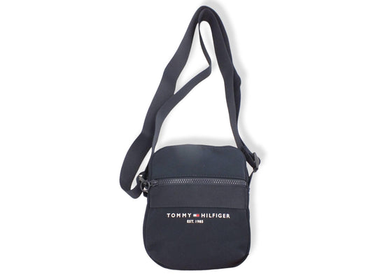 TOMMY HILFIGER The Established Mini Reporter Borsa Tracollo Uomo Blu Navy AM0AM09270 - Sandrini Calzature e Abbigliamento