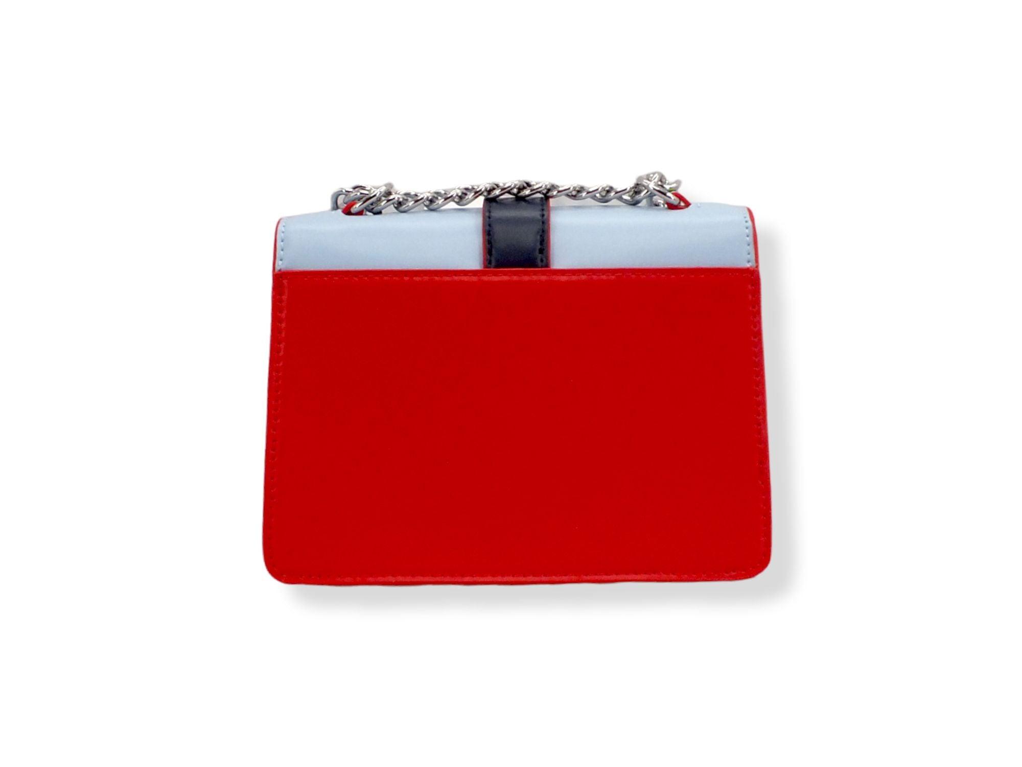 TOMMY HILFIGER Tjm Item Crossover Borsa Tracolla White Red Azure AW0AW11834 - Sandrini Calzature e Abbigliamento