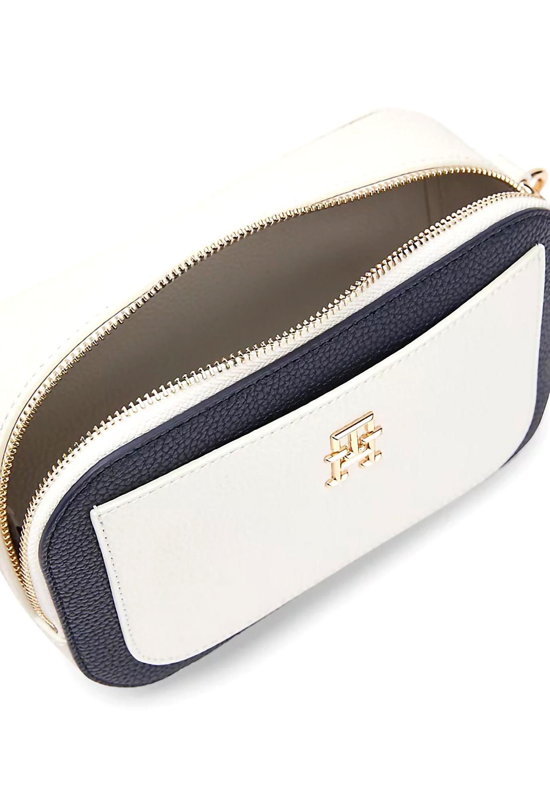 TOMMY HILFIGER Tracolla Camera Bag White AW0AW14464 - Sandrini Calzature e Abbigliamento