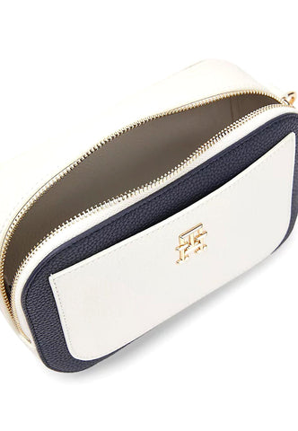 TOMMY HILFIGER Tracolla Camera Bag White AW0AW14464 - Sandrini Calzature e Abbigliamento