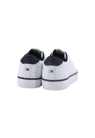 TOMMY HILFIGER Vulc Core Sneaker Uomo White FM0FM04731 - Sandrini Calzature e Abbigliamento
