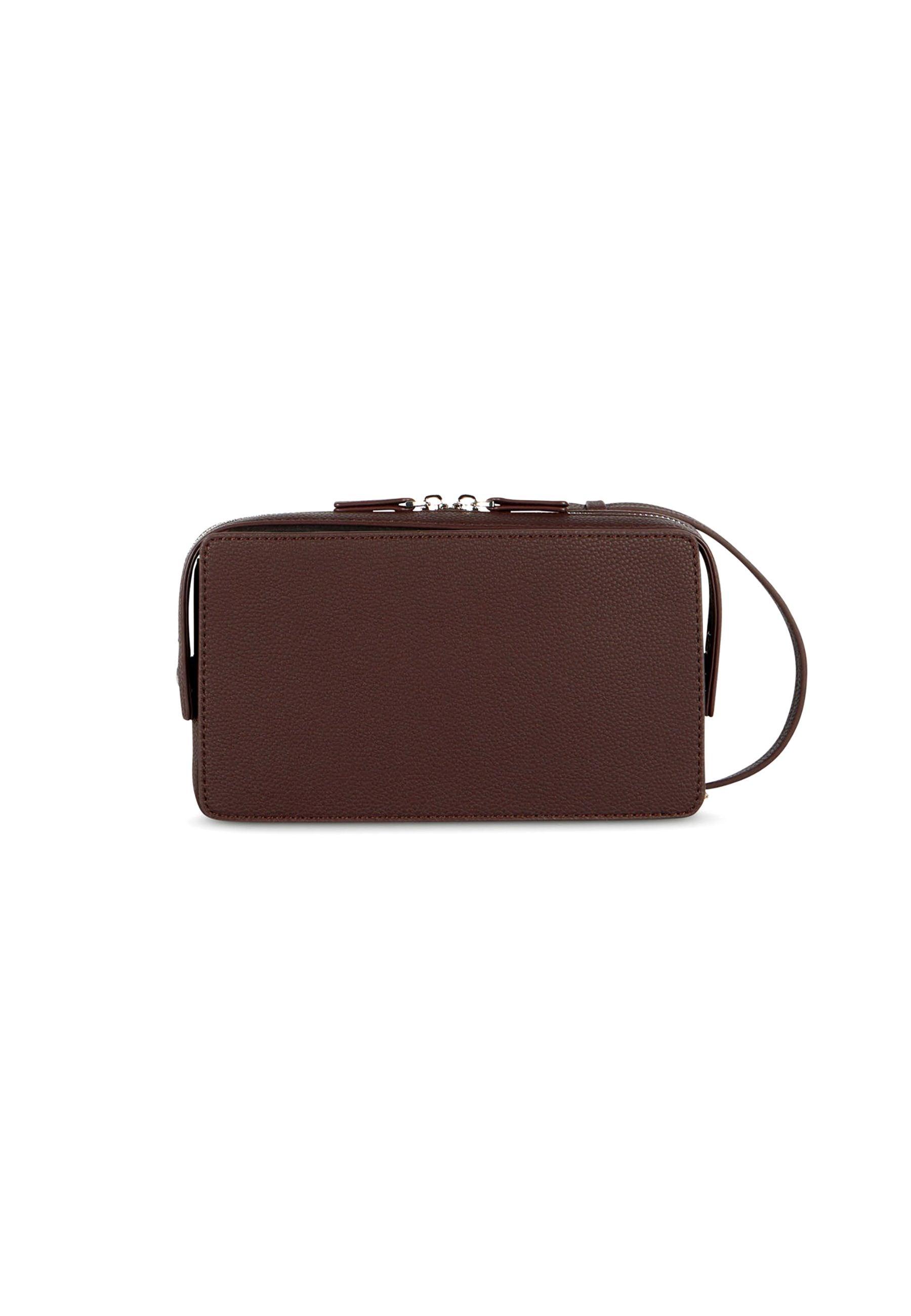 TRUSSARDI Nadir Camera Bag Tracolla Chocolate Plum 75B01367 - Sandrini Calzature e Abbigliamento