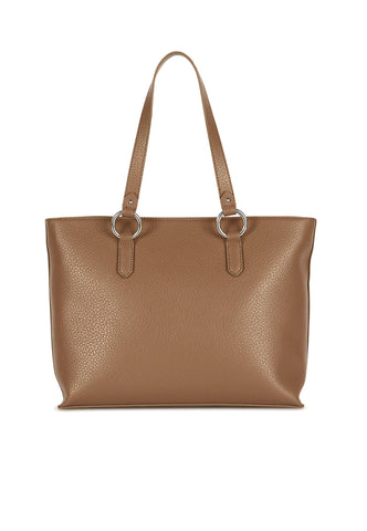 TRUSSARDI New Lisbona Borsa Shopper Marrone Beaver 75B01424 - Sandrini Calzature e Abbigliamento