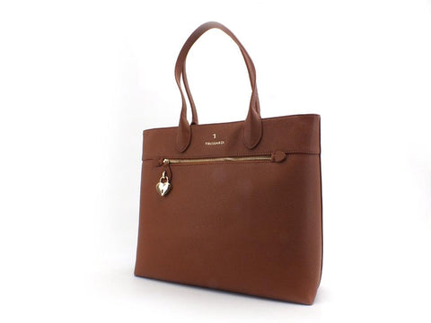 TRUSSARDI Shopper Grana Cervo Borsa - Sandrini Calzature e Abbigliamento