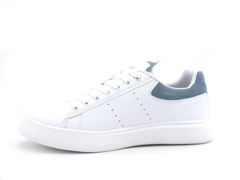 TRUSSARDI Snk Yrias Mix Sneaker Donna White Light Blue 79V00649 - Sandrini Calzature e Abbigliamento