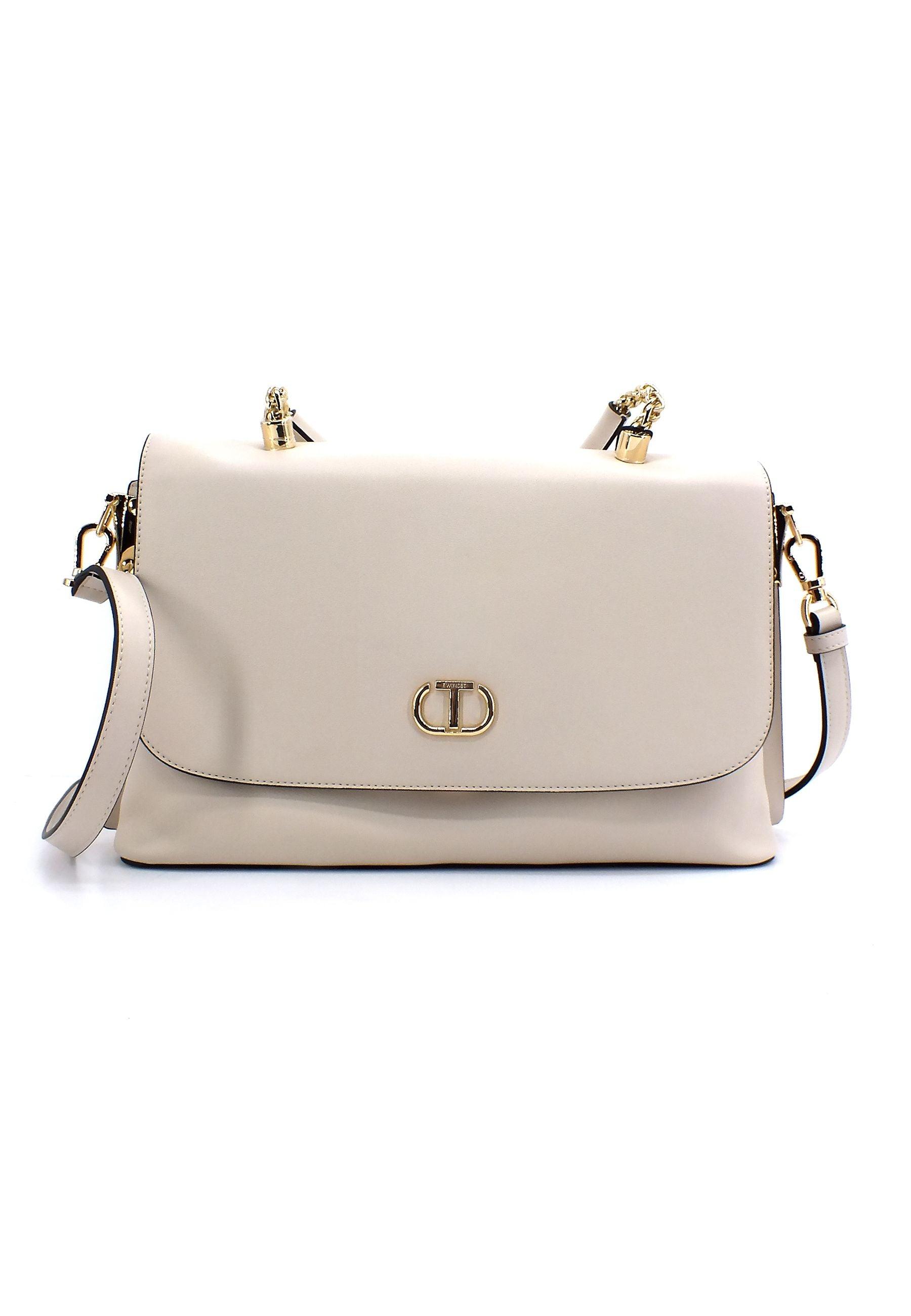 TWINSET Borsa Cartella Burro 231TB7244 - Sandrini Calzature e Abbigliamento