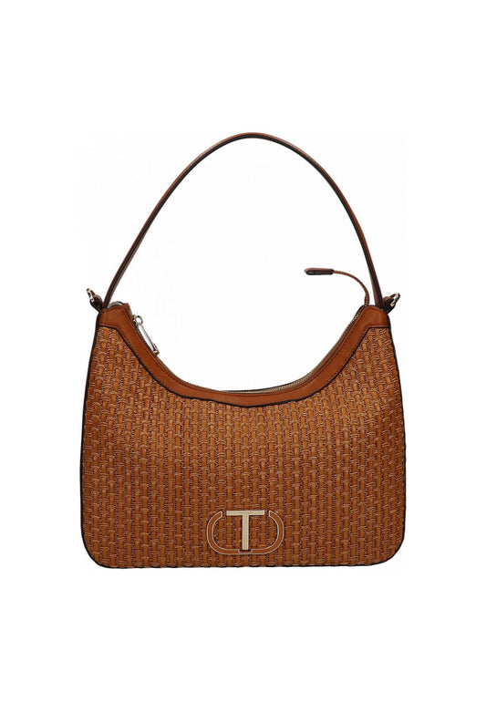 TWINSET Borsa Hobo Cuoio 231TD8371 - Sandrini Calzature e Abbigliamento