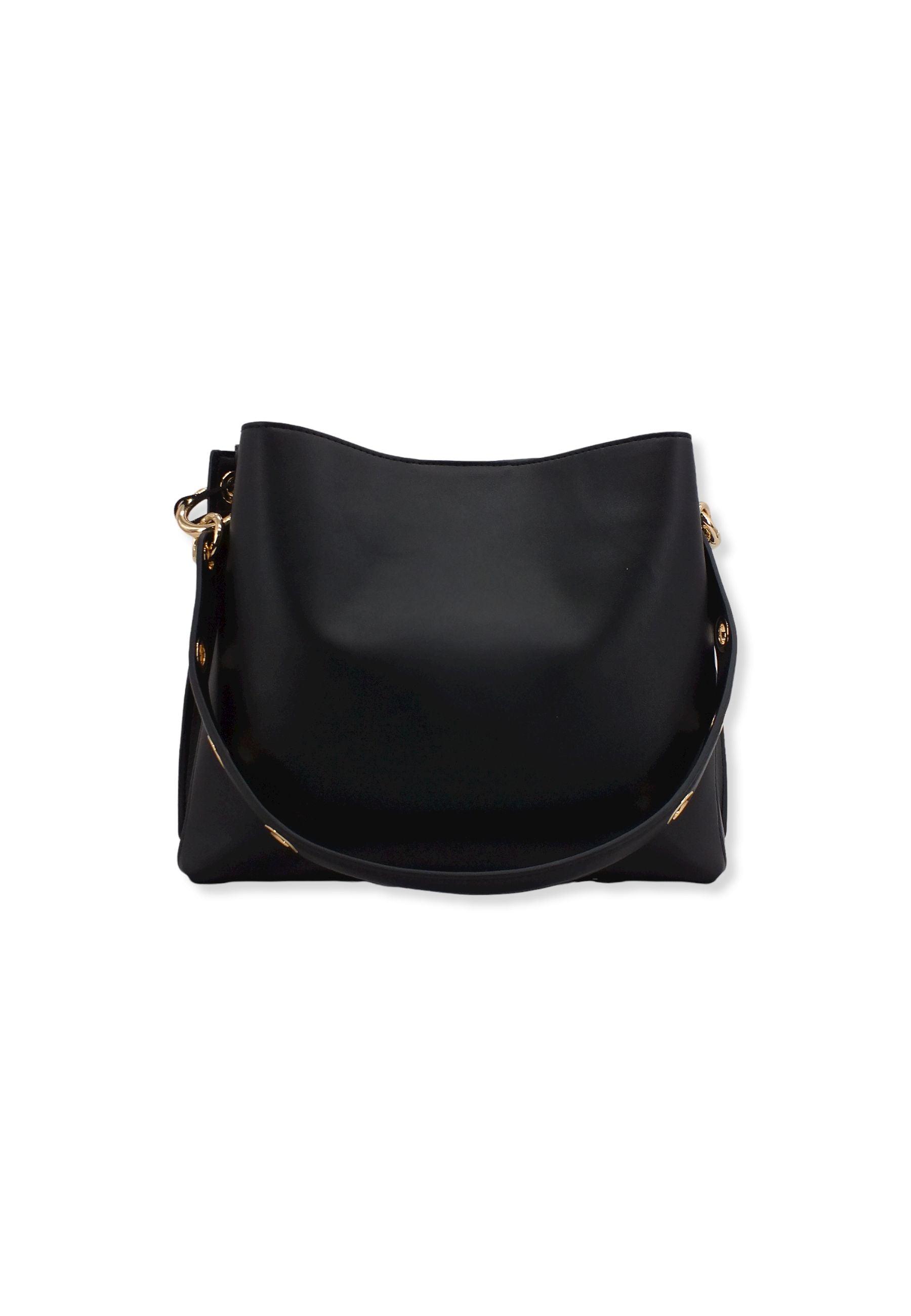 TWINSET Borsa Hobo Nero 222TD8224 - Sandrini Calzature e Abbigliamento