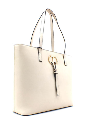 TWINSET Borsa Shopper Avorio 231TB7320 - Sandrini Calzature e Abbigliamento