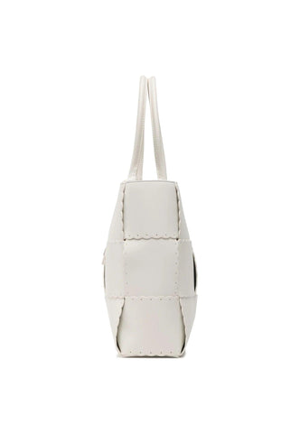 TWINSET Borsa Shopper Bianco Avorio 231TD8250 - Sandrini Calzature e Abbigliamento