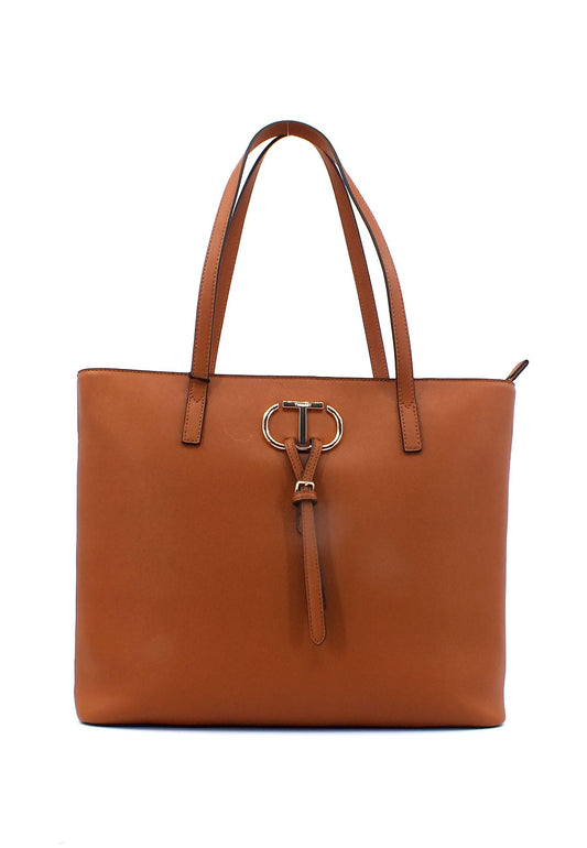 TWINSET Borsa Shopper Cuoio 231TB7320 - Sandrini Calzature e Abbigliamento