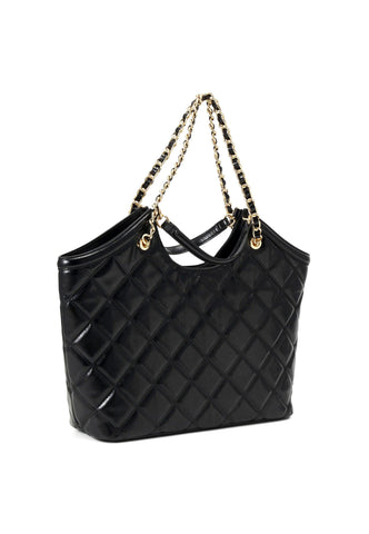 TWINSET Borsa Shopper Nero 232TB7152 - Sandrini Calzature e Abbigliamento