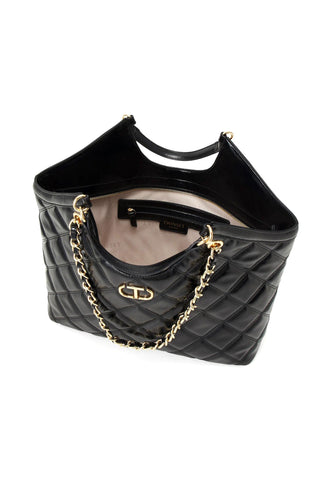 TWINSET Borsa Shopper Nero 232TB7152 - Sandrini Calzature e Abbigliamento